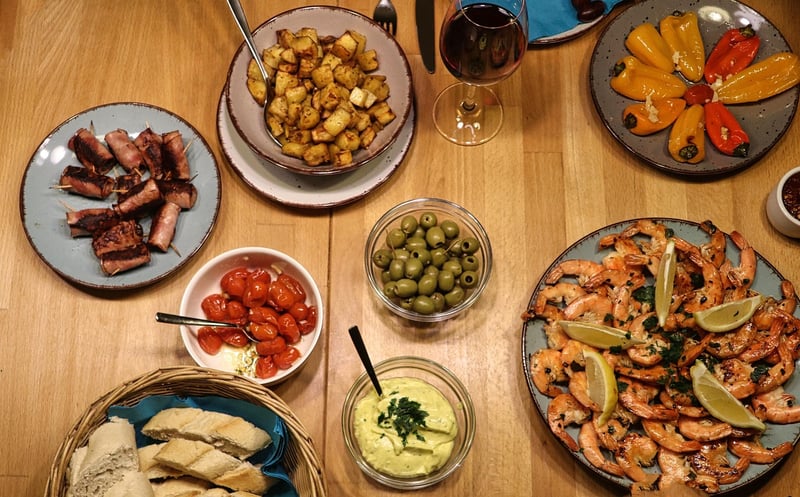 Eclectic Tapas Selection